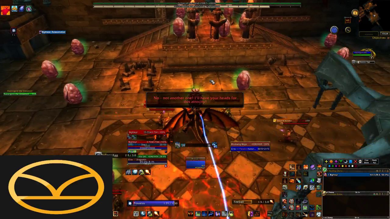 Base Size Razorgore Razorgore 7.2 easy guide - YouTube