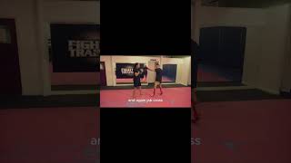 MMA Pad Drill: Elbows to Defensive Knee Counter