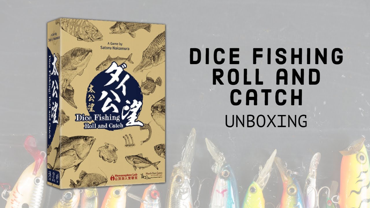 Dice Fishing: Roll & Catch! Taiwan Boardgame Design