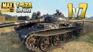 Профессиональный игрок Т-62А в очень захватывающем триллере - World of Tanks