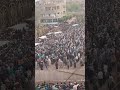 لحظة وصول سيارات الاسعاف تحمل ضحايا حادث المنوفية بينهم عريس وشقيقان في مرحلة الثانوية 