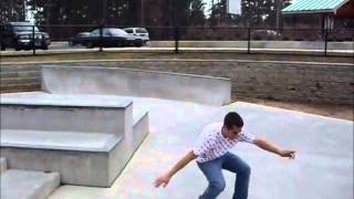 Varial Kickflip off ledge