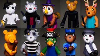 Making all Roblox Piggy (Book 2) Characters ➤ Part 5 ★ Polymer Clay Tutorial