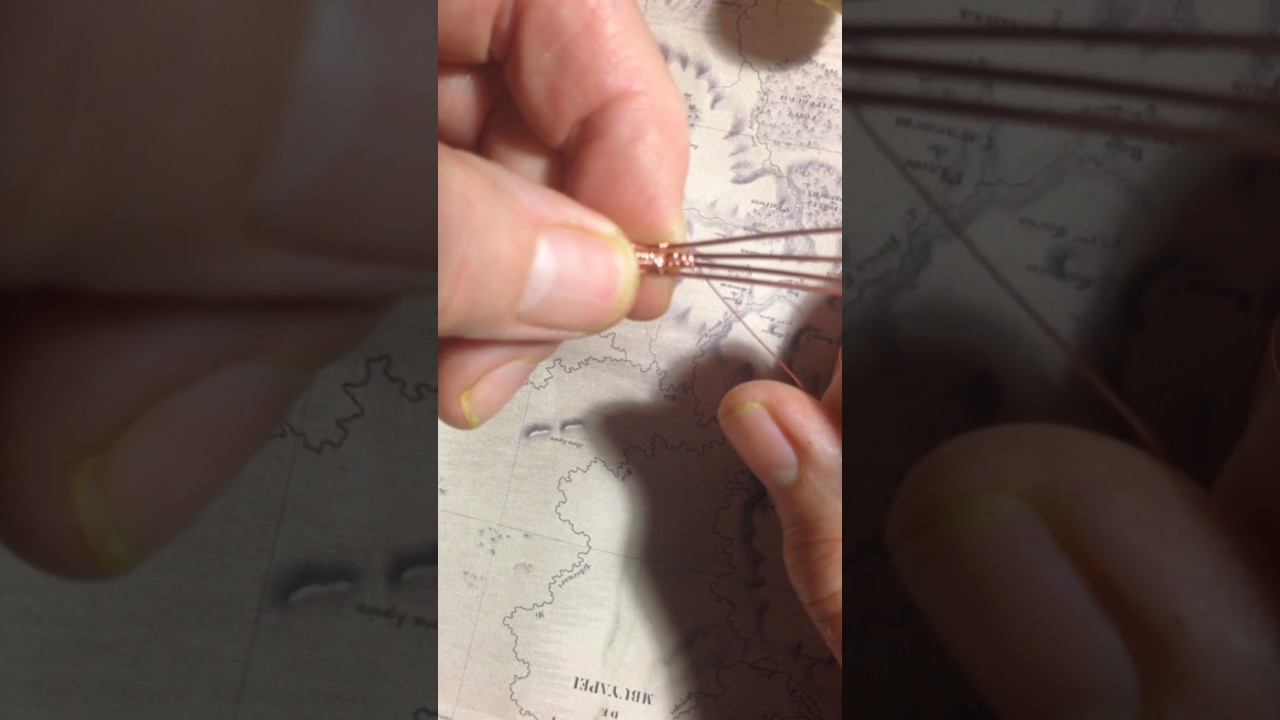 Four wire weave - YouTube