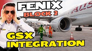 Автоматизируйте управление GSX Pro с помощью Fenix A320 V2 | Блок 2 обновления интеграции GSX