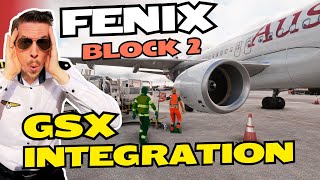 How to automate the control of GSX Pro with the Fenix A320 V2 | Block 2 update GSX integration