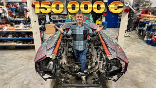 150 000 € de réparation pour ma McLaren et ma Lamborghini 😩 image