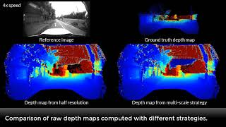 Real-Time Dense Mapping for Self-Driving Vehicles using Fisheye Cameras