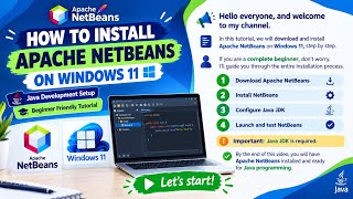 How to Install Apache NetBeans on Windows 11 | Java IDE Setup