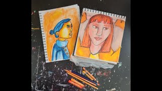 Artist Color Study Using Orange in my Sketchbook
I decided to try a quick color study of orange in my sketchbook. I encourage you to grab any orange materials( pencils, watercolor, paint, etc.) and make a few orange pieces of your own.
The color study was inspired by Anne Livingston https://www.youtube.com/watch?v=W_YPDq1xANo
Other inspiration:
Sometimes Sandi Hester has cats in her sketchbooks. I love watching all of her videos. https://www.youtube.com/@UCvfnr3zouHqXWkeK4W43csQ
I also enjoy watching Tracy Verdugo work. In this video, she is doing a painting with cats and I was admiring the cats in her sketchbook. https://www.youtube.com/watch?v=JJOE5MOOWRk
Here is my orange inspiration Pinterest Board: https://www.pinterest.com/paperscientist/color-my-world-orange-you-glad-color-palettes-and-/ Artist Color Study Using Orange in my Sketchbook
