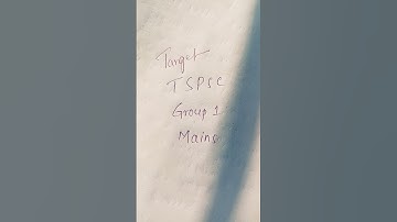 Target Group 1 mains. #group1 #tspsc #upsc