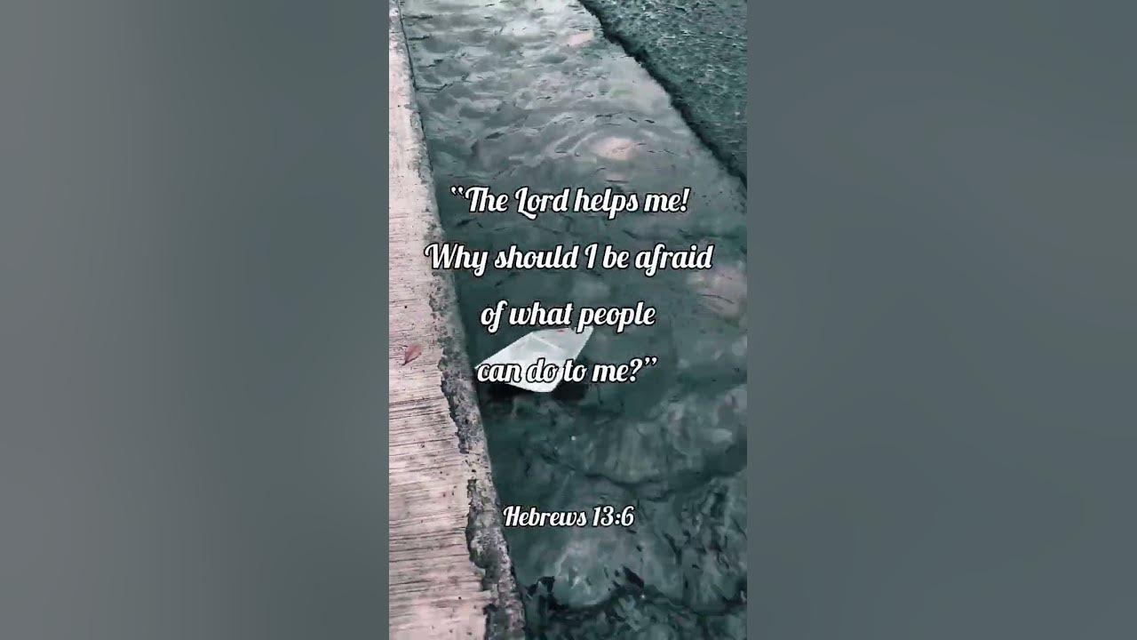 Hebrews 13:6