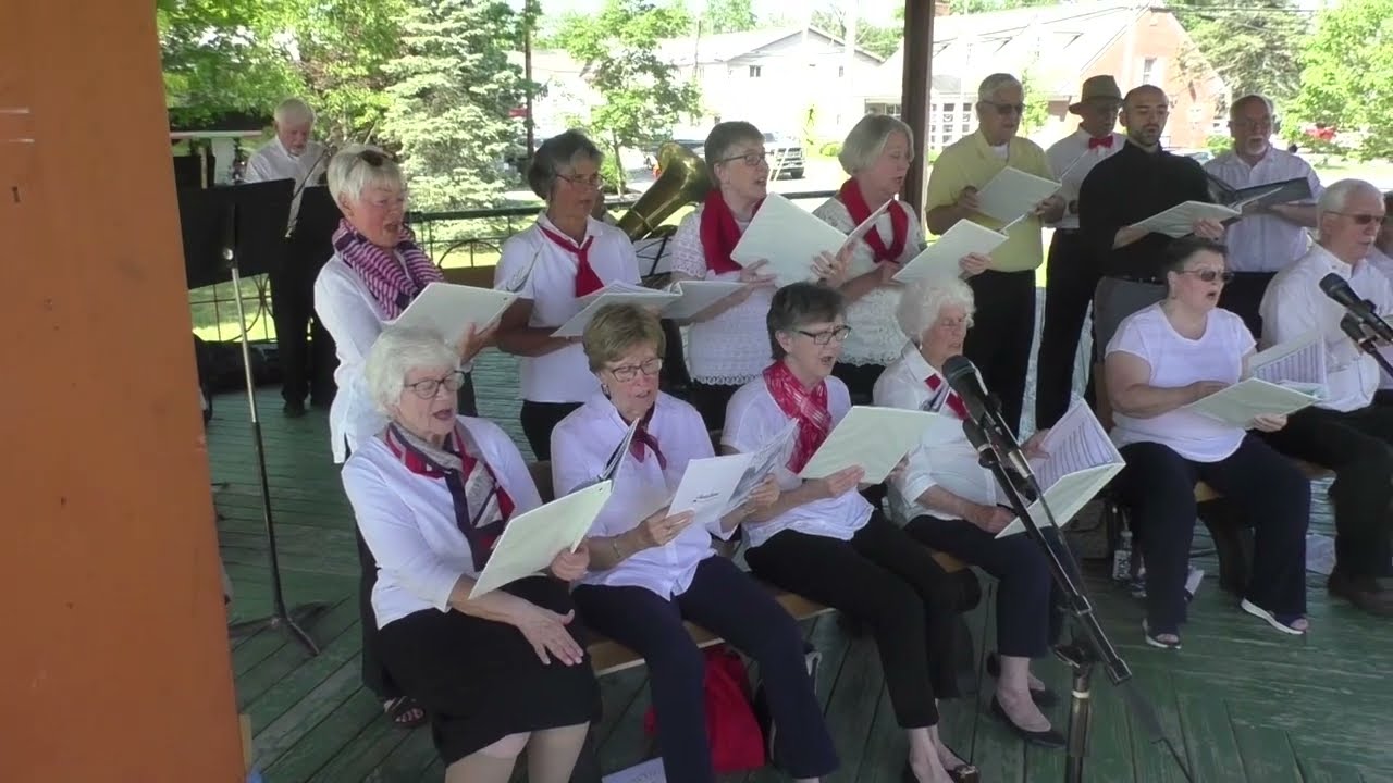 The Sylvan Beach Singers, "Here Rests in Honored Glory" composed by Donald Miller. YouTube