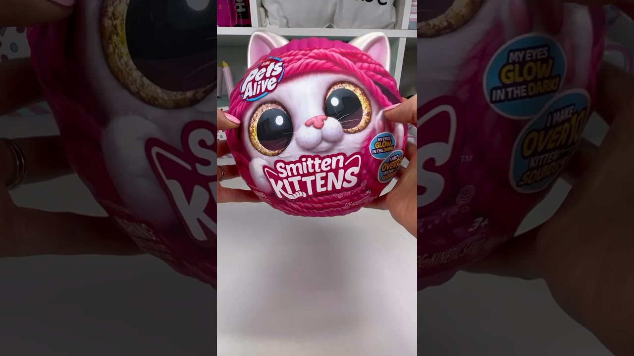 ASMR Zuru Pets Alive Smitten Kittens Plush Blind Bag Opening! 