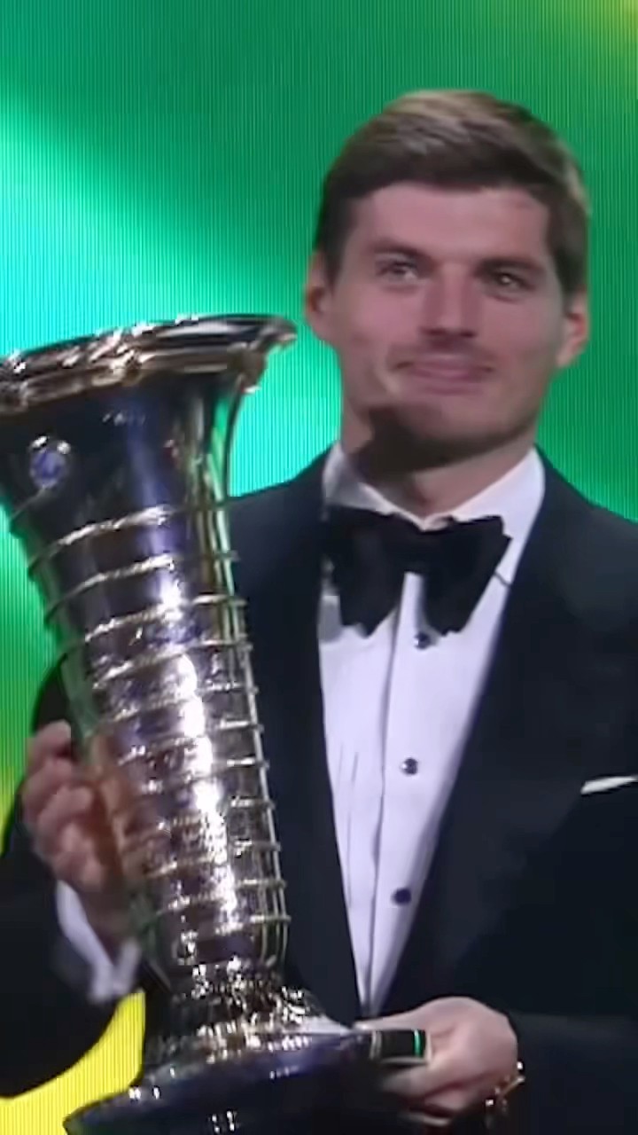 Max Verstappen Gets His Trophy Back... Again!