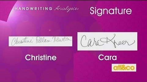 What does your handwriting style say about you?