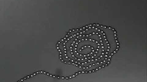 Granular chains experiments