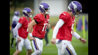 J.J. McCarthy, Max Brosmer and questions throughout the Vikings QB depth chart