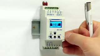 Novatek REV 303   Programowanie zegara astronomicznego