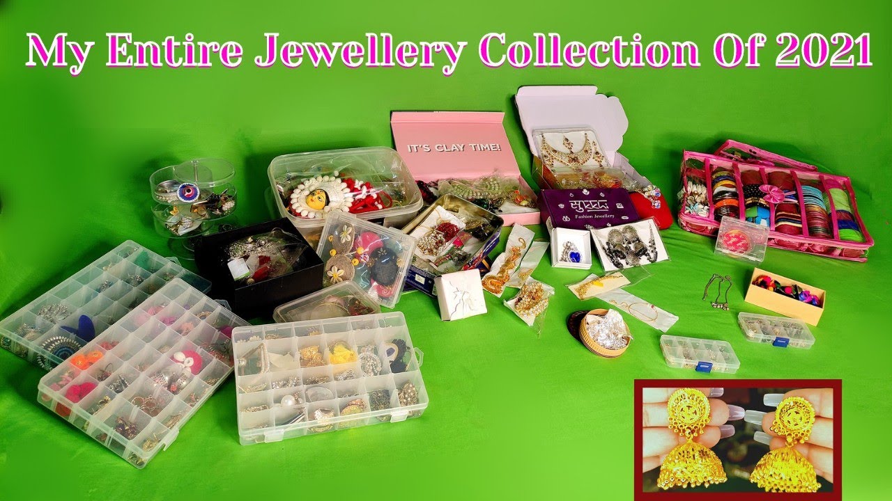 My Entire Jewellery Collection 2021 | Makeover With Sayani