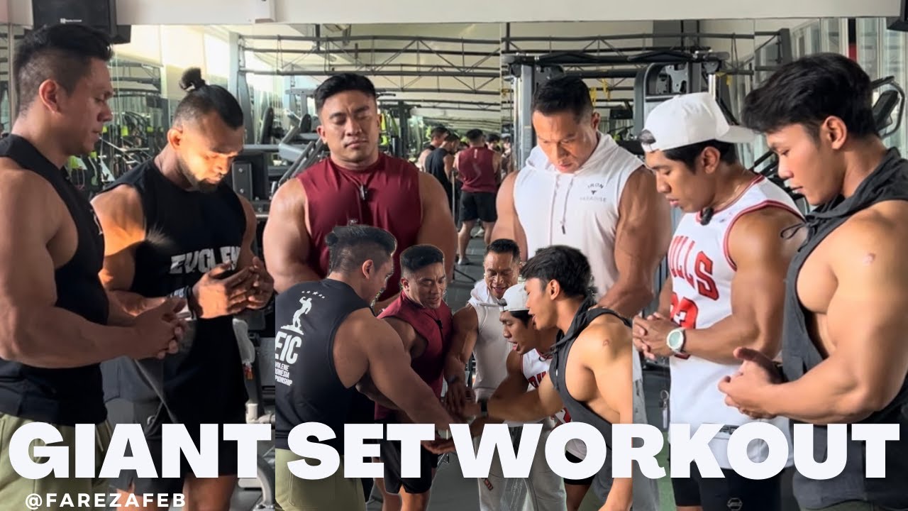 FAREZAFEB LATIHAN GIANT SET BARENG TEAM EVOLENE DI BANDUNG