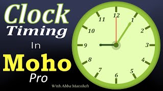 Create Clock Timing For Beginners In Moho Pro 2021 Tutorial