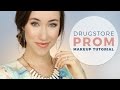 PROM MAKEUP TUTORIAL (DRUGSTORE) | SOFT & ROMANTIC | ALLIE G BEAUTY