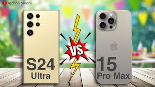 iPhone 15 Pro Max VS Samsung S24 Ultra | Full Comparison 🔥 Which one is best?