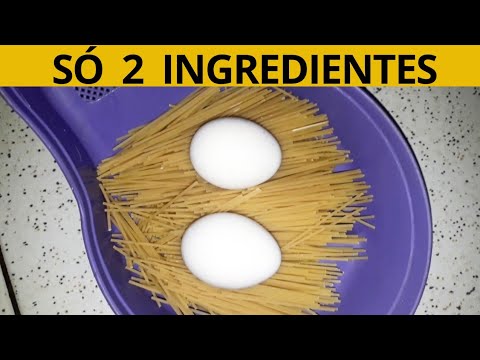 Vídeo: Sopa De Macarrão Com Ovo E Gengibre