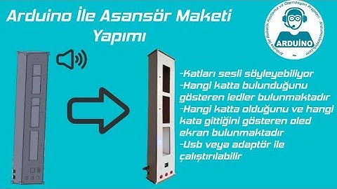 Arduino Asansör Projesi(Arduino Elevator Project) #shorts #Shorts