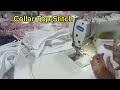 Collar Top-Stitch