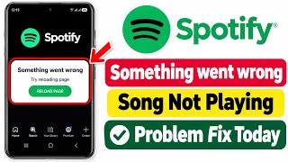 Spotify Something Went Wrong Problem | How to Fix Spotify Something Went Wrong Error