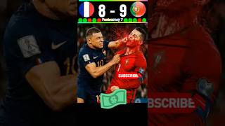 France vs Portugal ||PENALTYSHOOTOUT IIIMAGINARYMATCH 2017 ||#shorts #cr7#football
