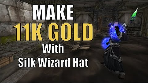 Make 11k Gold Farming the Syndicate Magus for the Silk Wizard Hat - Only Drops from These Mobs!