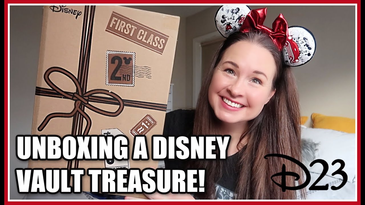 Disney Treasures from the Vault D23 Unboxing! | January 2021