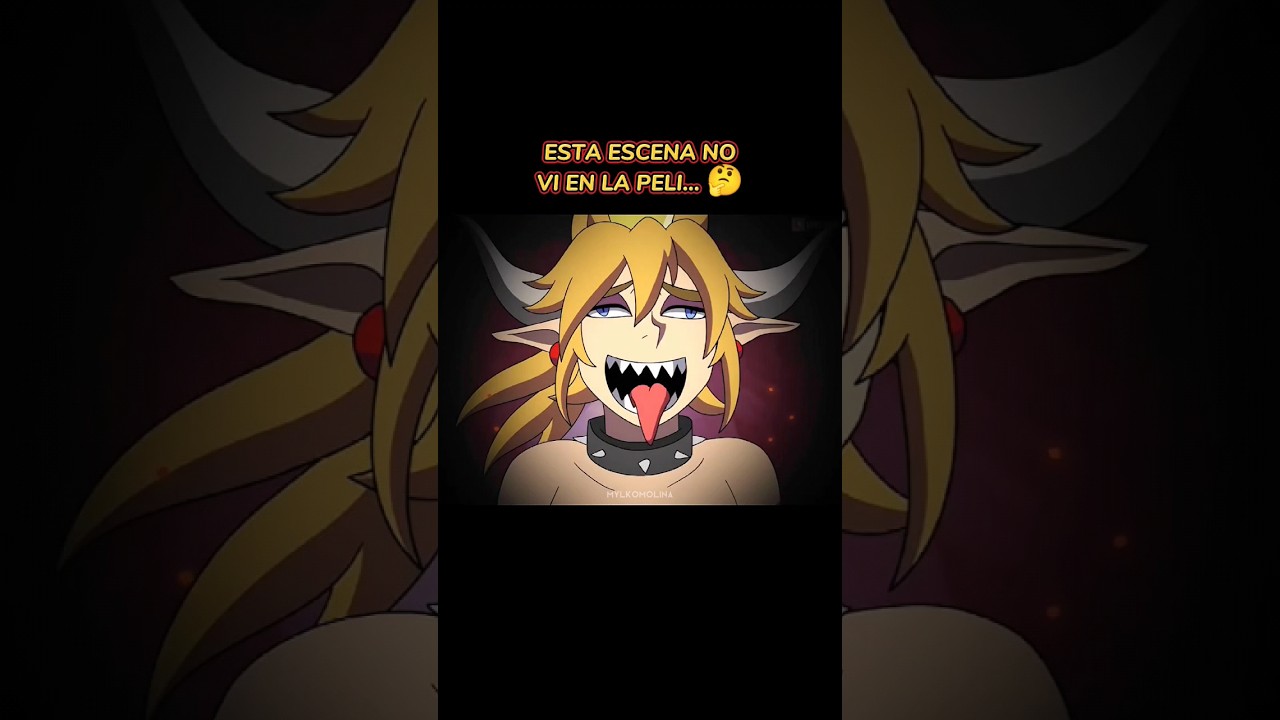 Bowser se transforma en Bowsette 🫨 