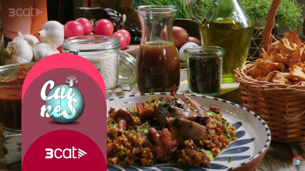 Arròs de botifarra i rossinyols - Cuines