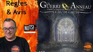 La guerre de l'anneau Le jeu de cartes Règles et avis
