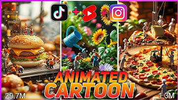 Create Viral Mini Workers Animated Videos with Free AI Tools | Miniature World Videos