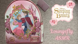 ASMR Disney Sleeping Beauty Loungefly Bag with Amazing Bag & Zip Sounds | Soft Spoken 