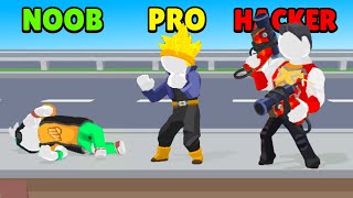 🤢 NOOB vs 😎 PRO vs 😈 HACKER - Match Hit - Puzzle Fighter | Download App Store APK screenshot 5