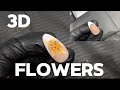 3D FLOWER DESIGN ( from beginner to pro 💯)
