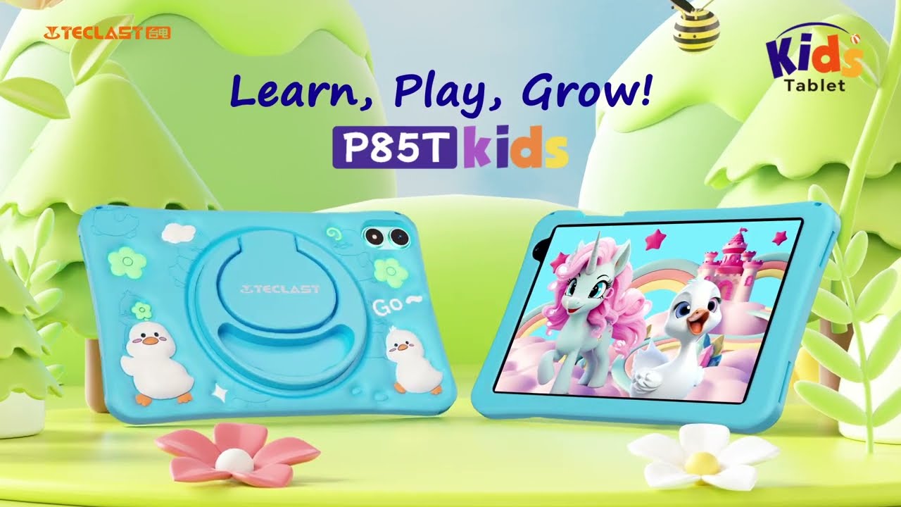 Teclast P85TKids | 8 inch Kids Tablet - YouTube