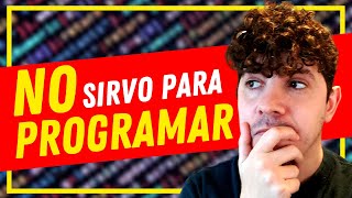 Mis DESASTROSOS inicios en la PROGRAMACIÓN 😱 - ¿No sirvo para programar? (Experiencia REAL)