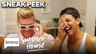 Chris Leoni Gets Weird for the "Southampton Brotherhood" | Summer House Sneak Peek (S7 E8) | Bravo Details