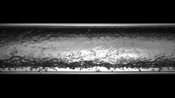 Horizontal Two-Phase R-123 Annular Pseudo-Slug Flow: V025L075 3