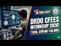 🚀 DRDO CHESS Internship 2026 | Earn ₹30,000 Total Stipend (20 Paid Slots) 🚀 #job #drdo #internship 