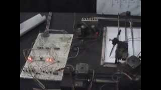 Simple plotter in action (Electronic System)