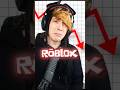 is Roblox dying? 🥺📉