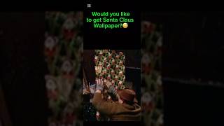 Would you like to have Santa Claus wallpaper? #christmas #fyp #foryou #albertochherbert #funny